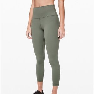 light army green lululemon align leggings